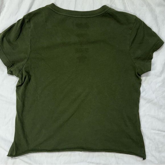 The Rolling Stones Raw Hem Crew Neck Baby Tee from Urban Outfitters - Picture 5 of 7